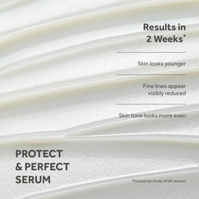 No7 Protect & Perfect Intense Advanced Face Serum with ingredients