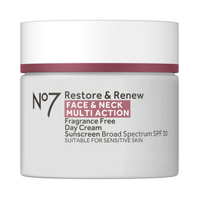 No7 Restore & Renew Multi Action Face & Neck Cream SPF 30 front view
