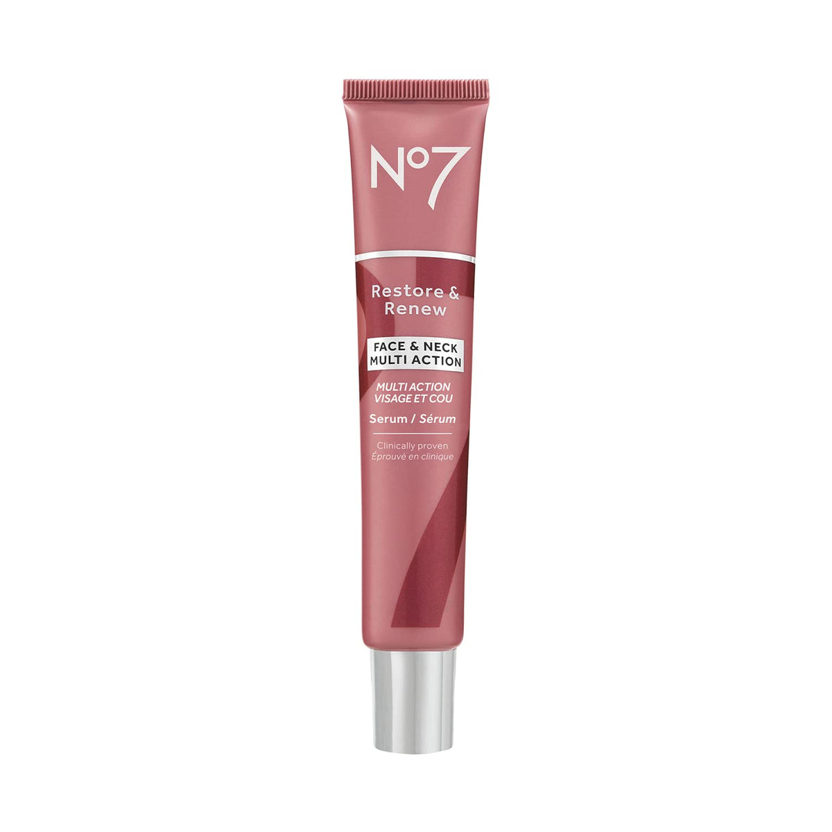 No7 Restore & Renew Sculpting Serum 1.69 Oz front view