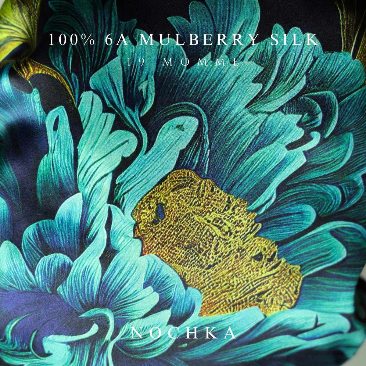 Nochka Fashion silk bonnet displayed on a soft surface