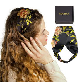 Nochka Fashion Silk Headband in a hair care setting