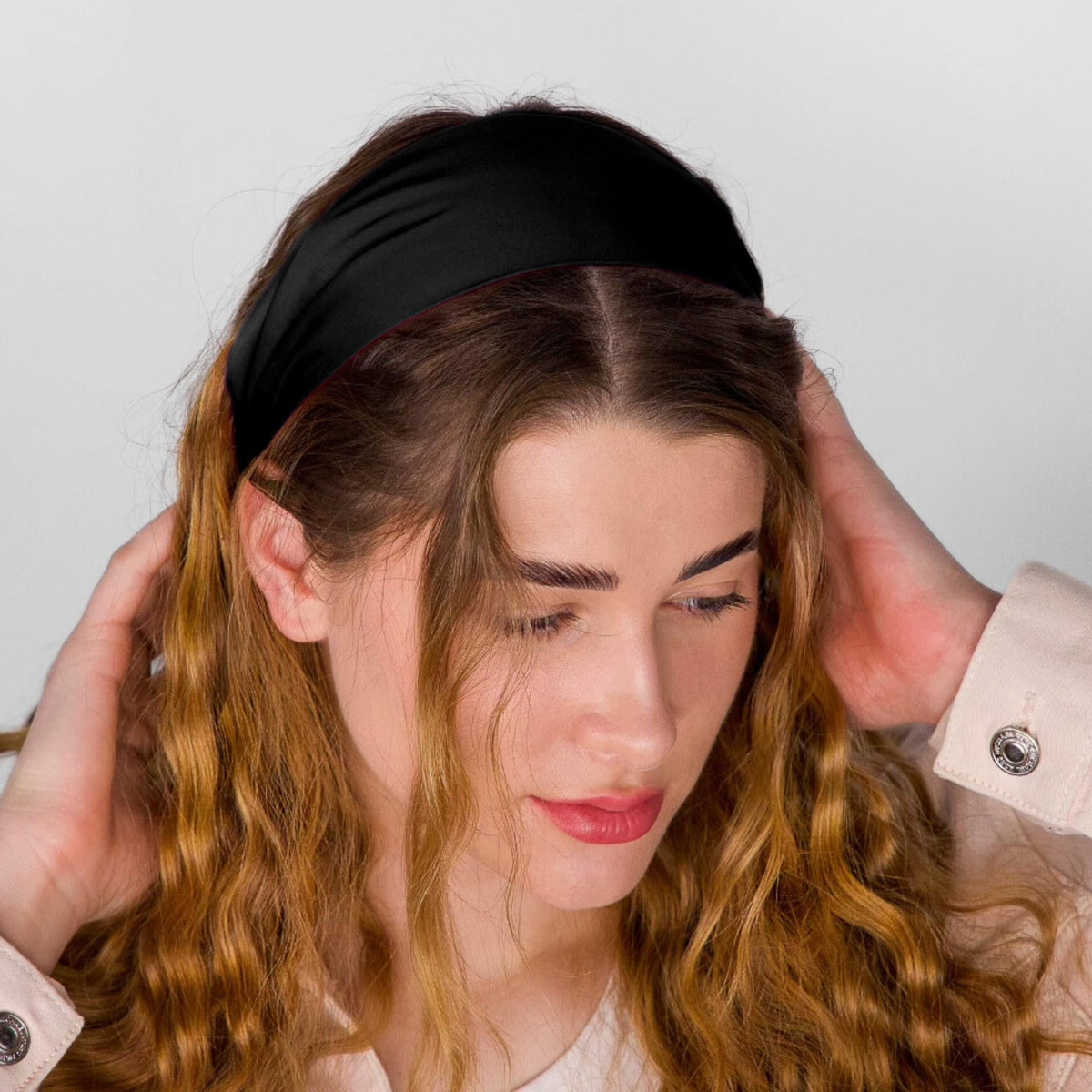 Nochka Fashion silk headband packaging