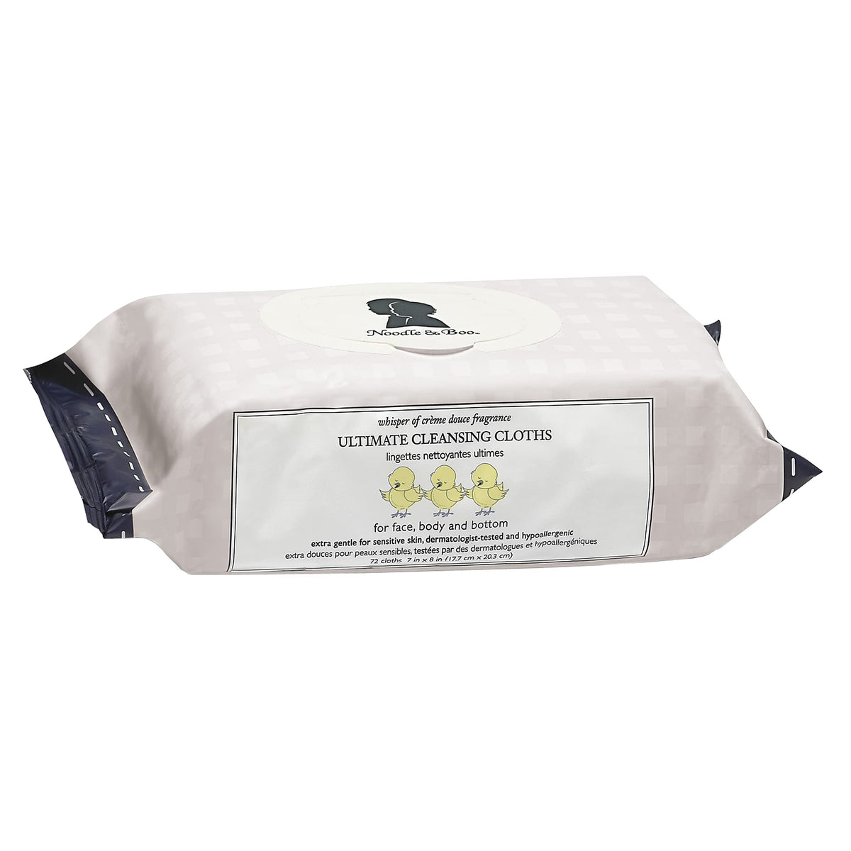 Noodle & Boo Baby Cleansing Cloths pack front view