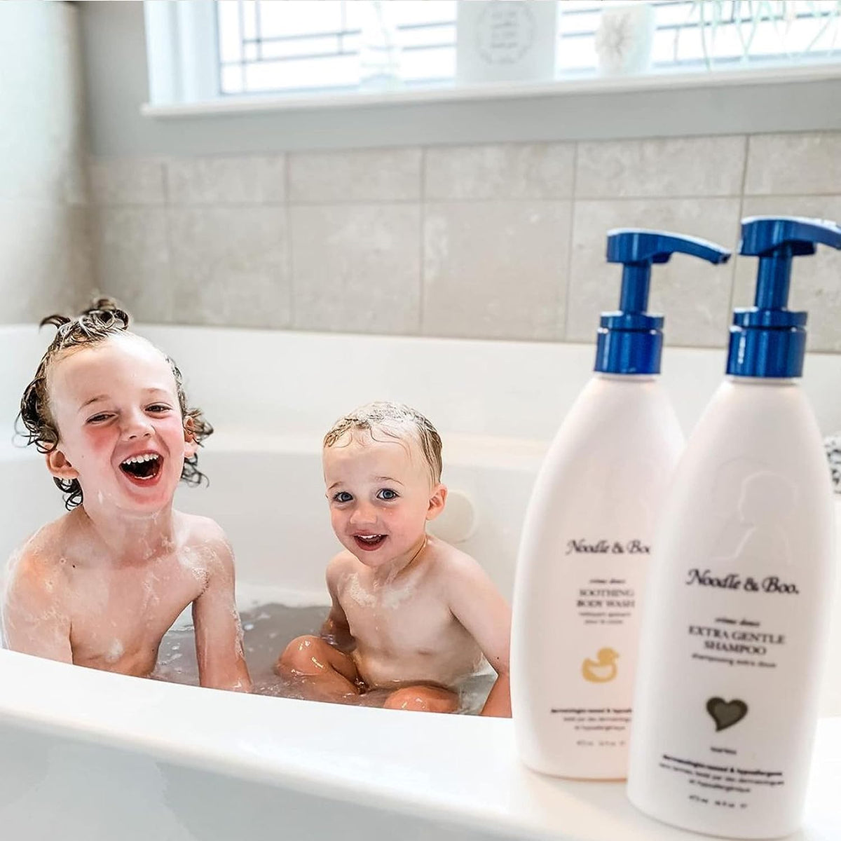 Noodle & Boo Soothing Baby Body Wash 8 Fl oz packaging