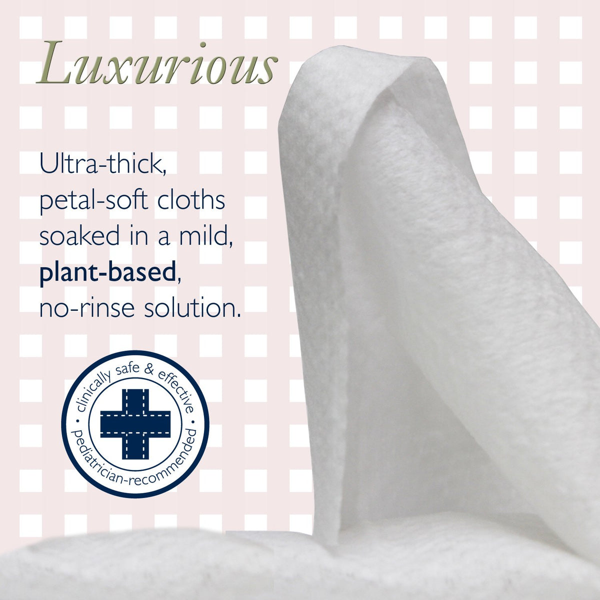 Noodle & Boo Ultimate Baby Cleansing Cloths with soothing ingredients