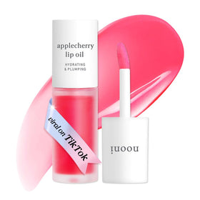 NOONI Applecherry Lip Oil front view with glossy finish