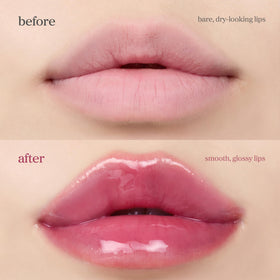 NOONI Korean Lip Oil Appleacaiberry on lips