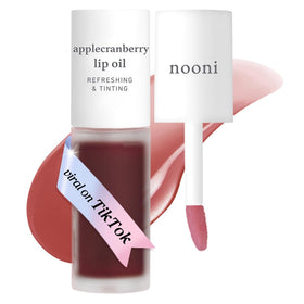 NOONI Korean Lip Oil Applecranberry front view