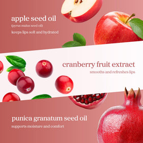 NOONI Korean Lip Oil Applecranberry on lips