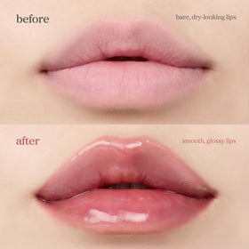 NOONI Korean Lip Oil Applecranberry shade comparison