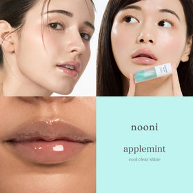 NOONI Korean Lip Oil Applemint in a lifestyle setting