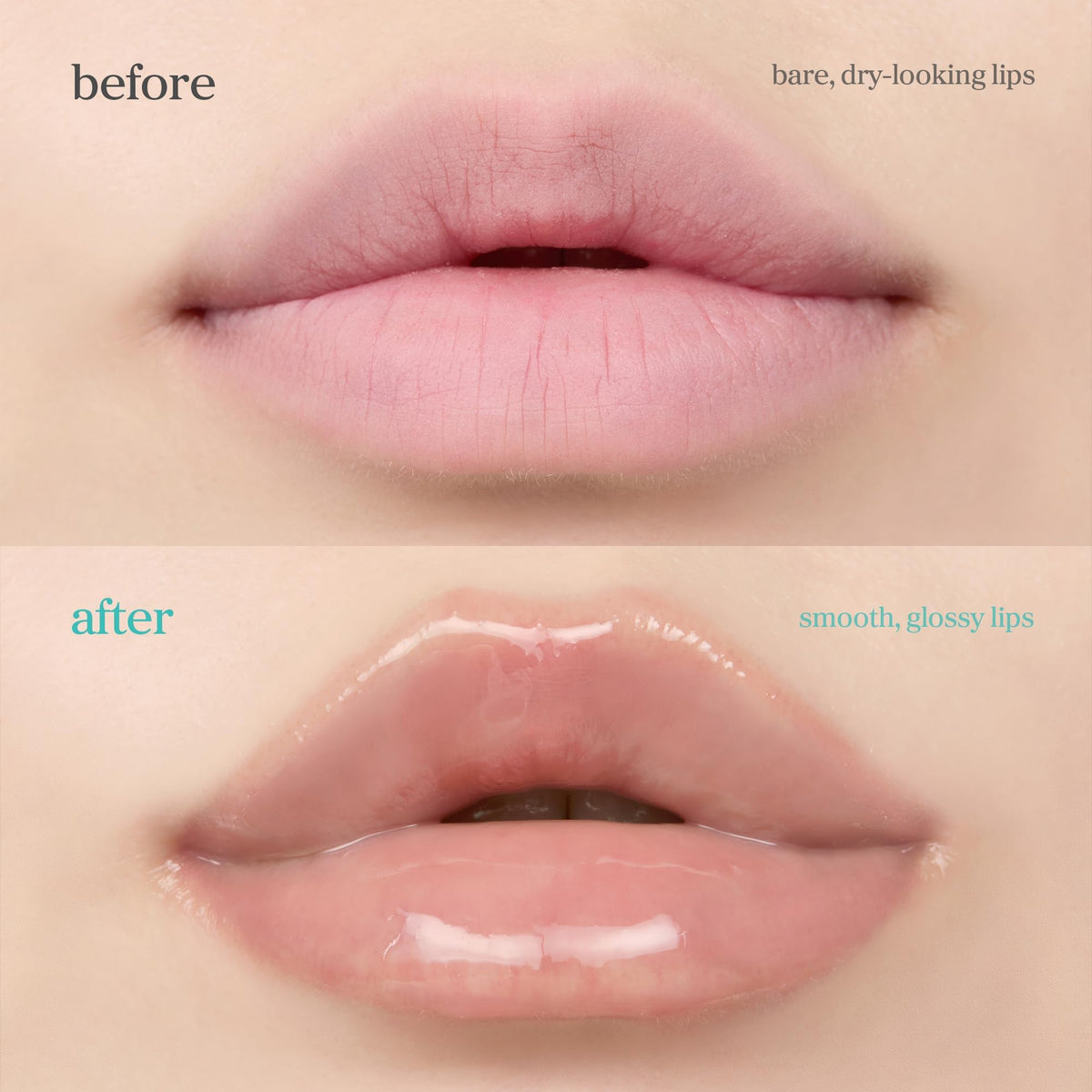 NOONI Korean Lip Oil Applemint showing the glossy finish