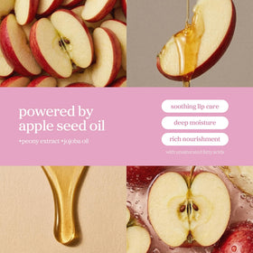 NOONI Korean Lip Oil Applepeony swatch on skin
