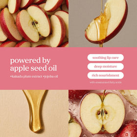 NOONI Korean Lip Oil Appleplum applicator close-up