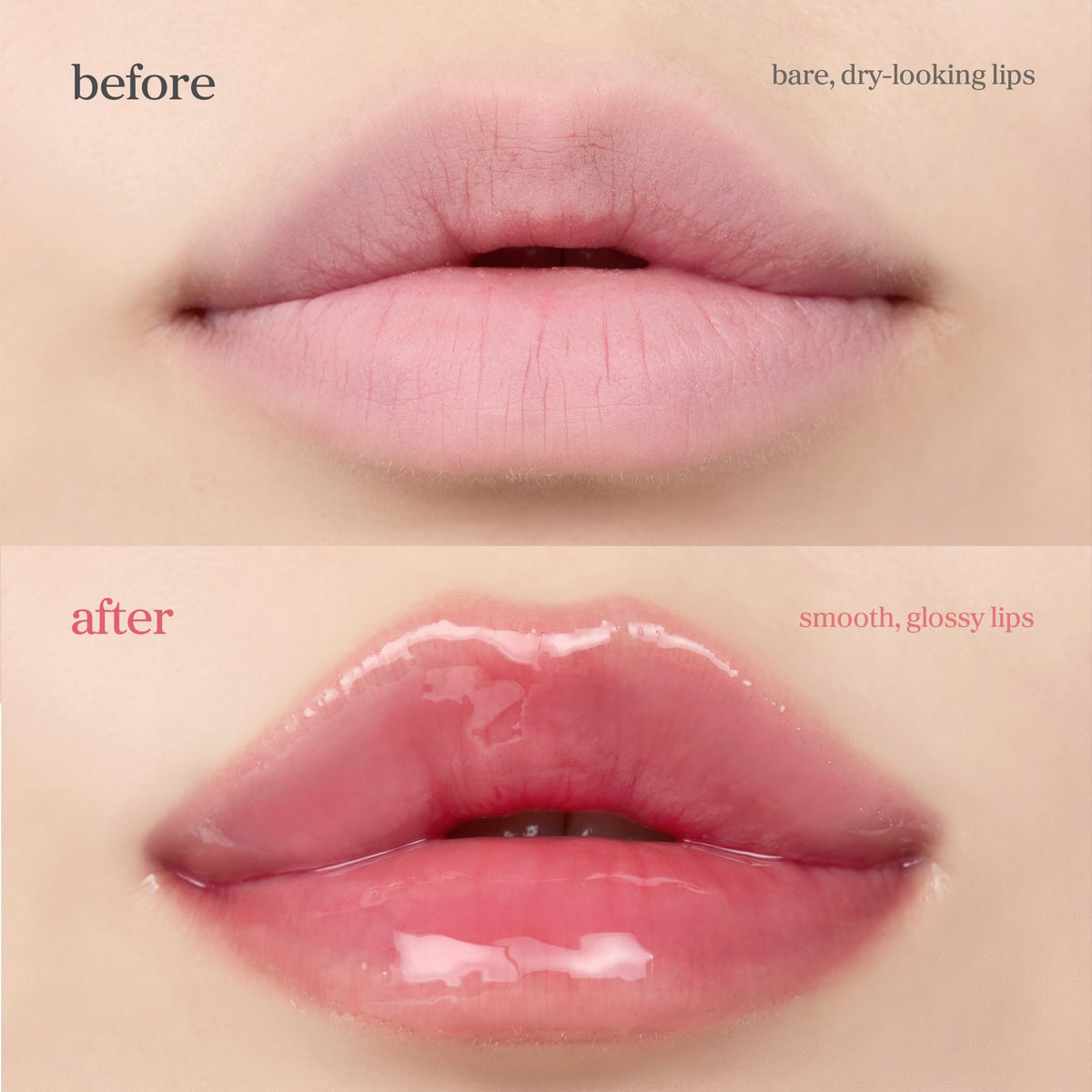 NOONI Korean Lip Oil Appleplum in a travel bag