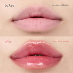 NOONI Korean Lip Oil Appleplum in a travel bag