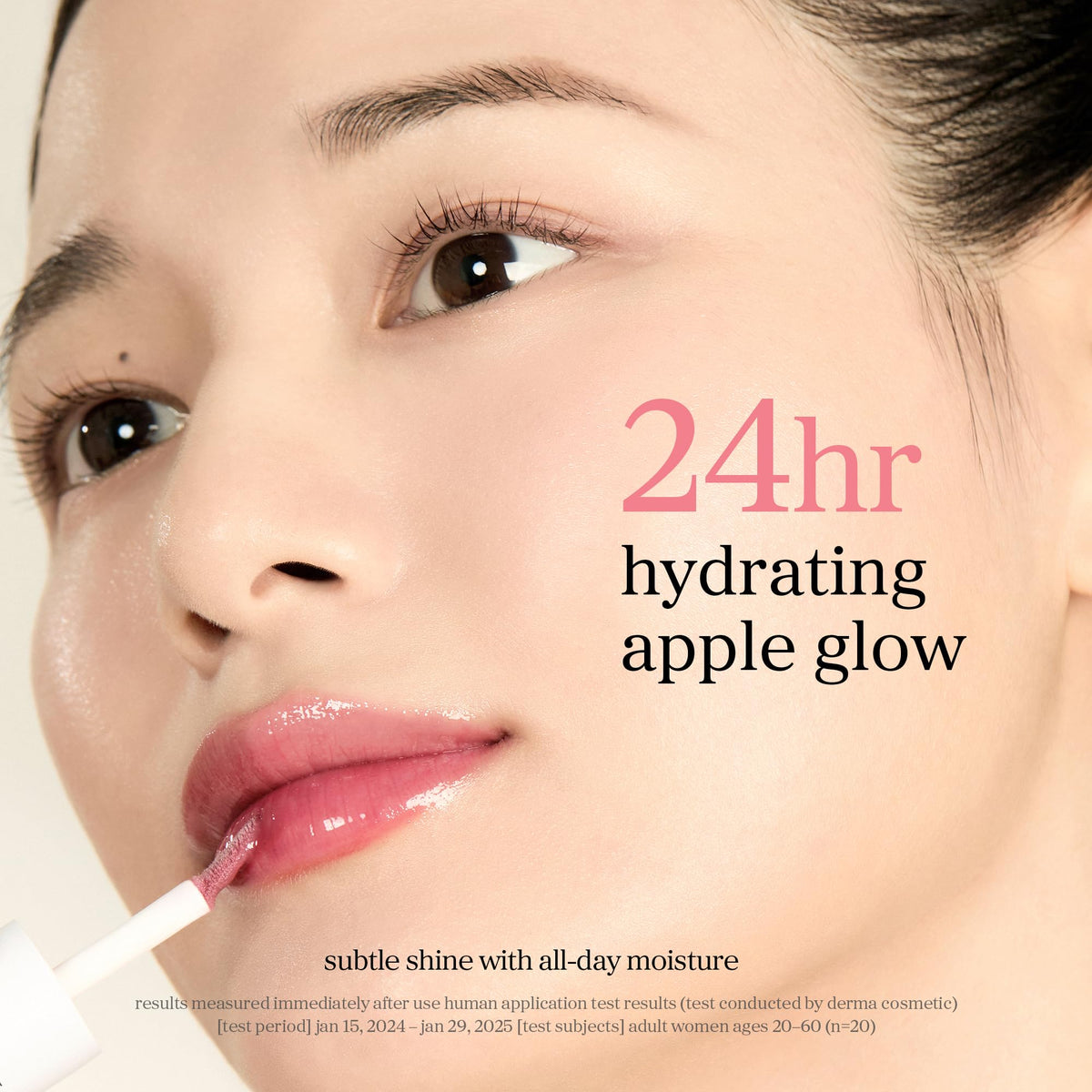 NOONI Korean Lip Oil Appleplum with other beauty products