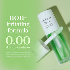 NOONI Korean Lip Oil Appletea in hand