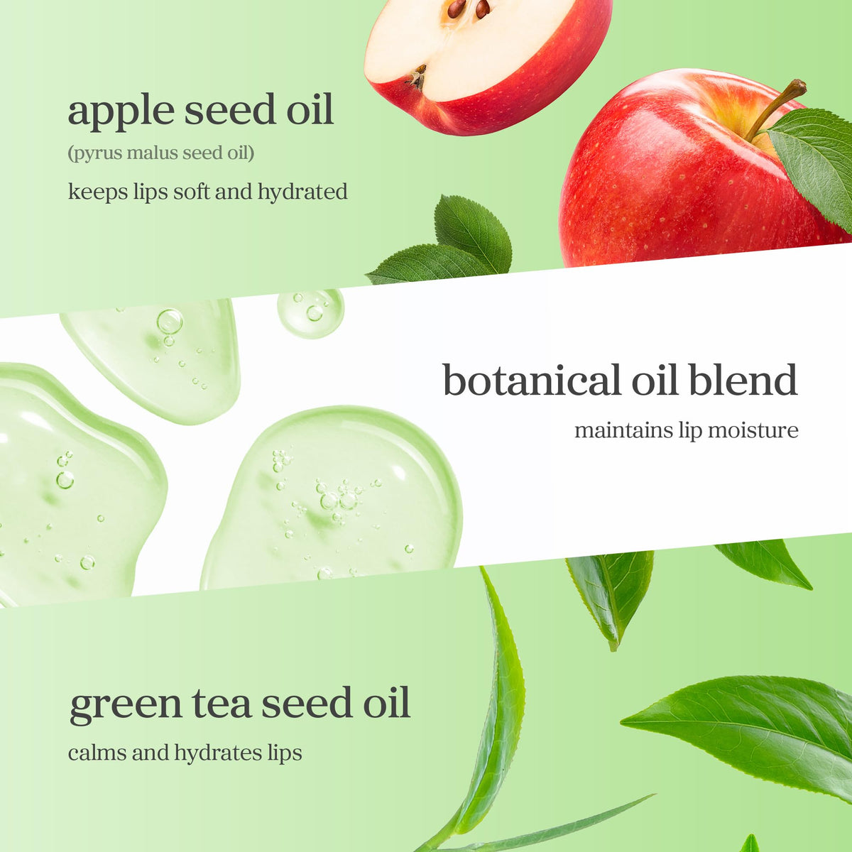 NOONI Korean Lip Oil Appletea shade comparison