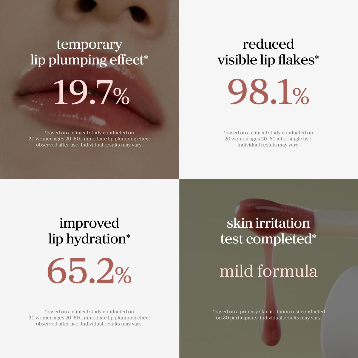 NOONI Korean Lip Oil Applevanilla with other lip products