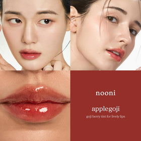 NOONI Lip Oil Applegoji in lifestyle setting