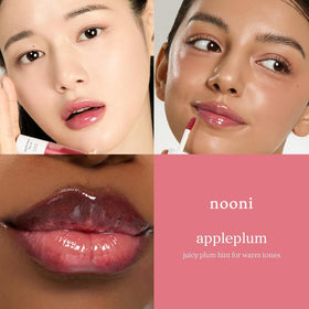 NOONI Lip Oil Set displayed on a vanity
