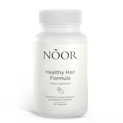 NOOR HAIR Healthy Hair Formula bottle front view