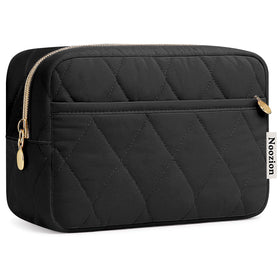 Noozion Makeup Bag front view, puffy padded design
