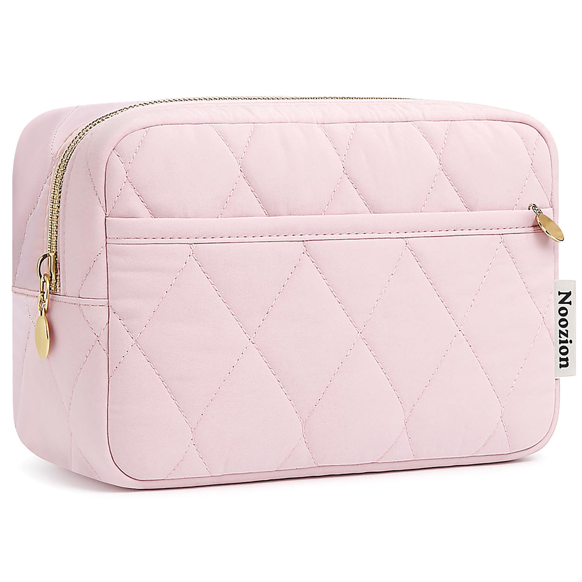 Noozion Makeup Bag front view with puffy padded design