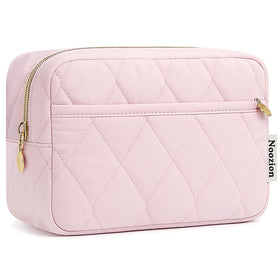 Noozion Makeup Bag front view with puffy padded design