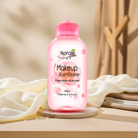 Norate Makeup Brush Cleaner application on brush