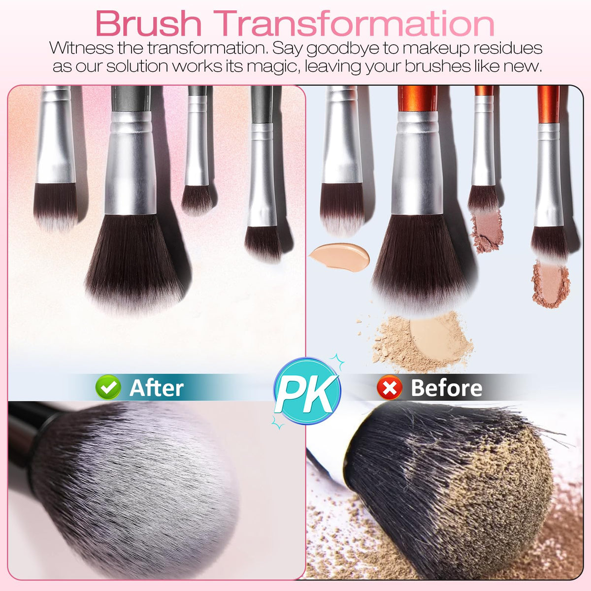 Norate Makeup Brush Cleaner ingredients list