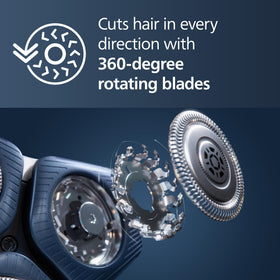 Norelco 7900 Electric Shaver with pop-up trimmer extended