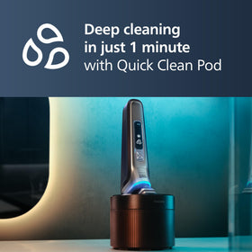 Norelco 9000 Electric Shaver in lifestyle setting