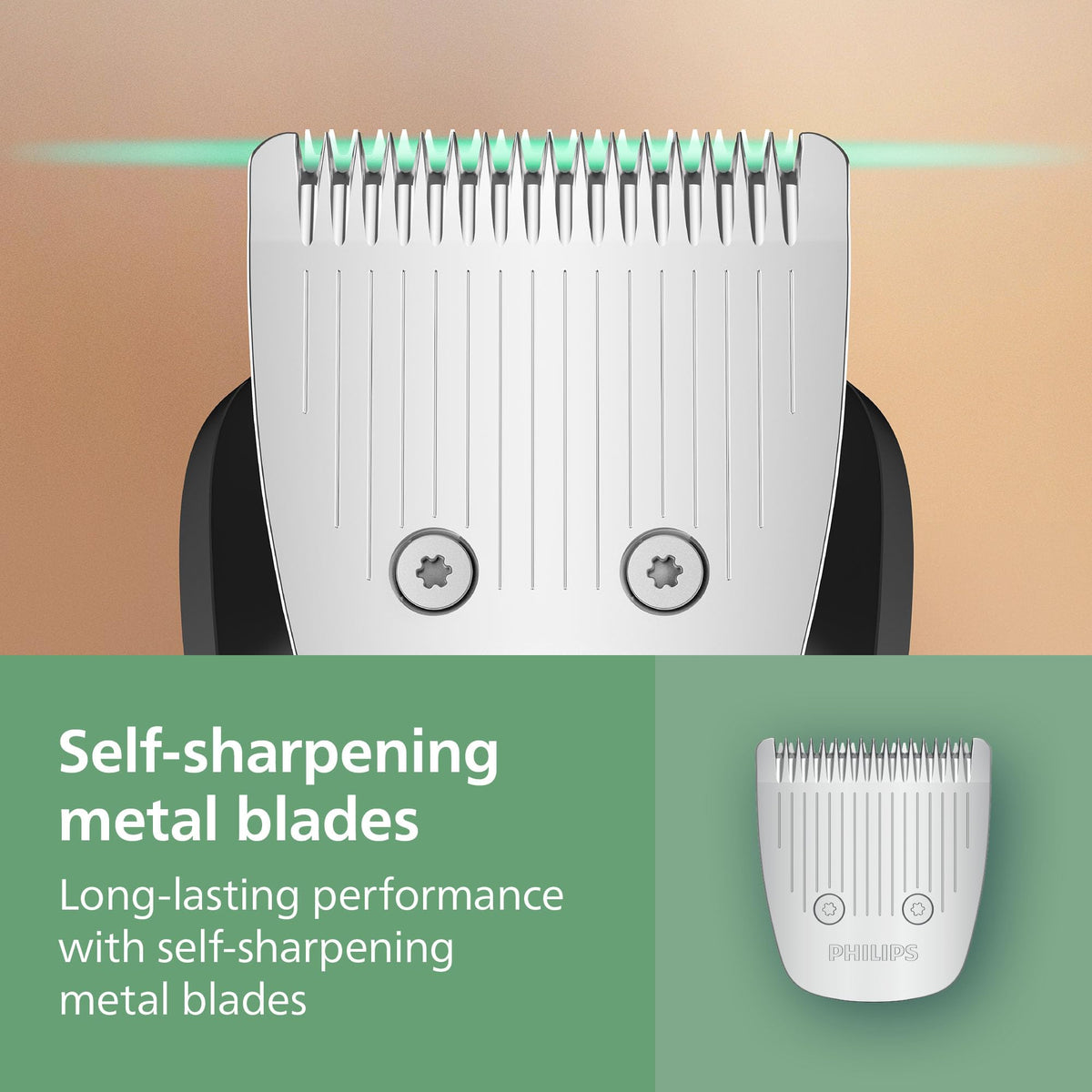 Norelco All-in-One 7000 Trimmer ergonomic handle close-up
