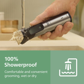 Norelco All-in-One 9000 Trimmer packaging and accessories