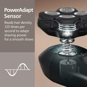 Norelco Head Shaver in soft pouch
