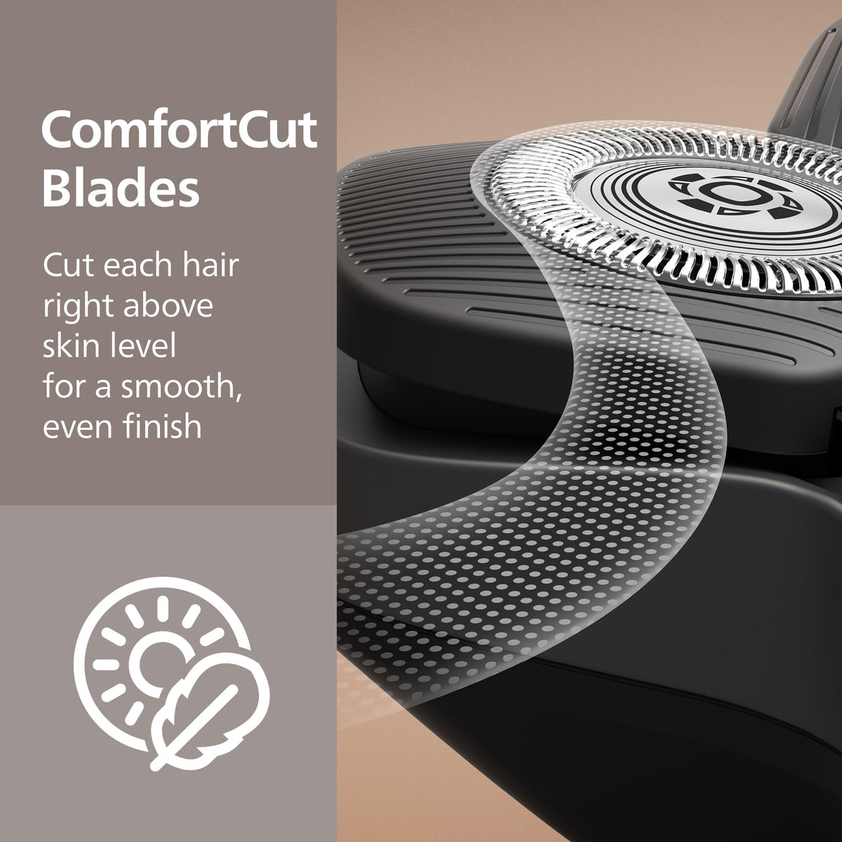 Norelco Head Shaver Pro 7000 Series ergonomic design