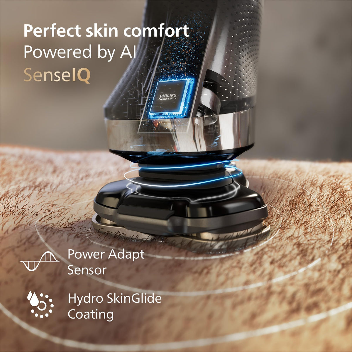 Norelco i9000 Electric Shaver in travel case