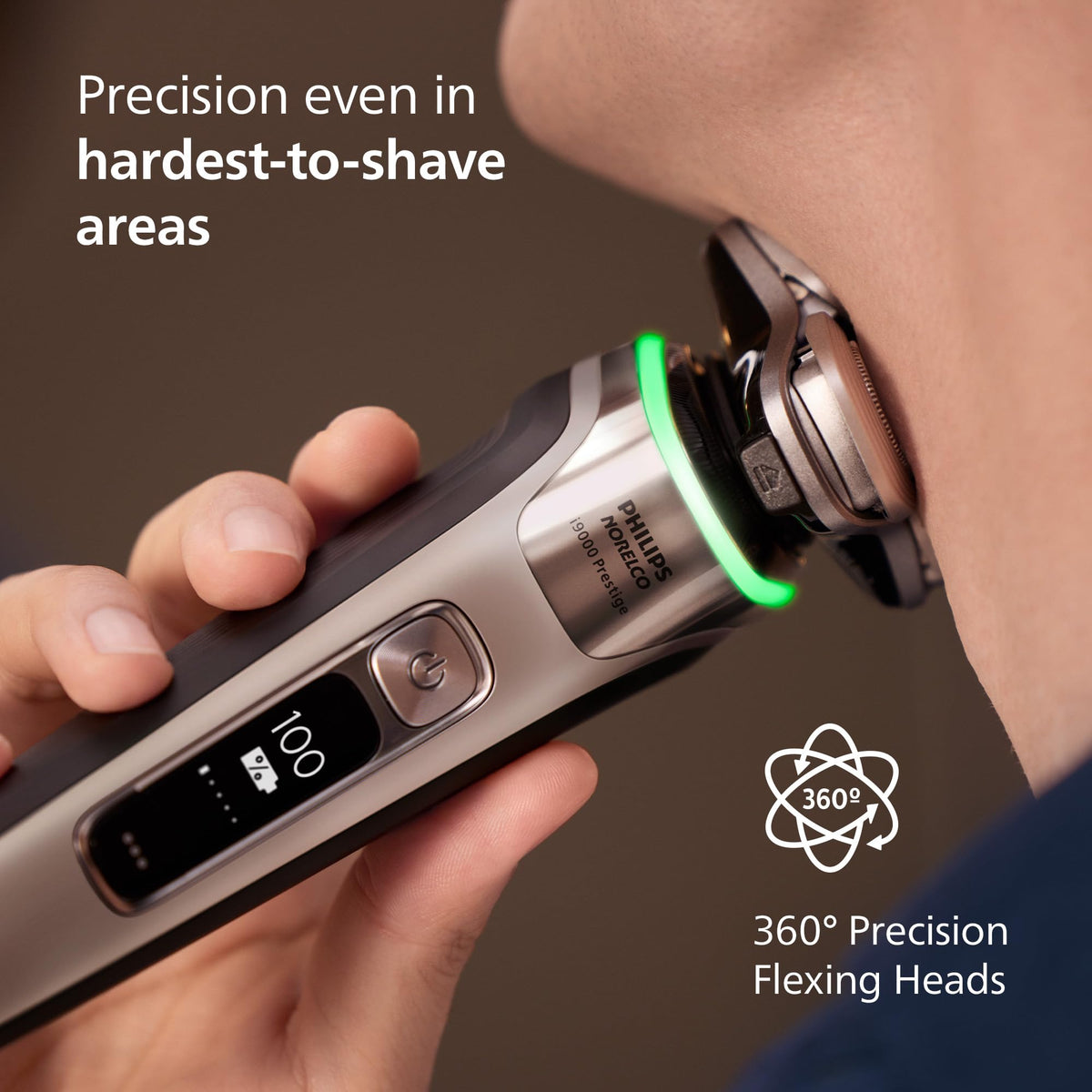 Norelco i9000 Prestige Electric Shaver charging stand