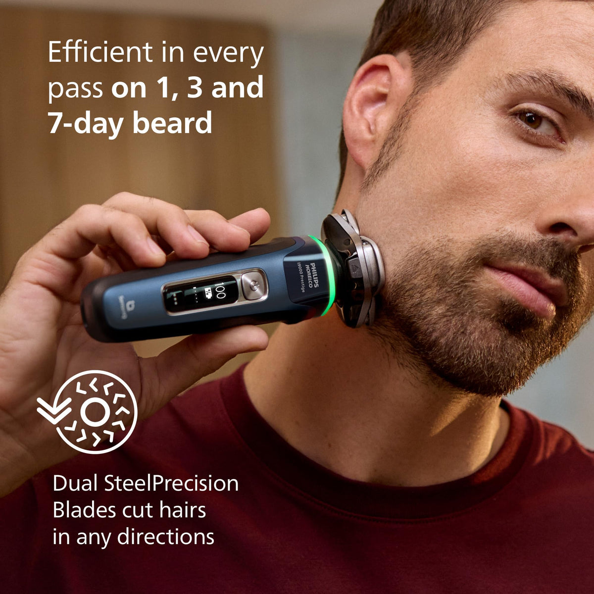 Norelco i9000 Prestige Electric Shaver in travel case