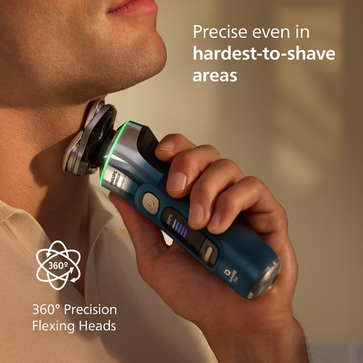 Norelco i9000 Prestige Electric Shaver Quick Clean Pod