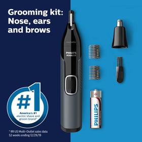 Norelco Nose Trimmer 3000 with AA battery included