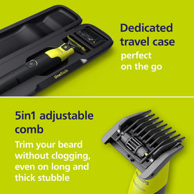 Norelco OneBlade 360 adjustable comb settings