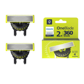 Norelco OneBlade 360 Replacement Blades front view