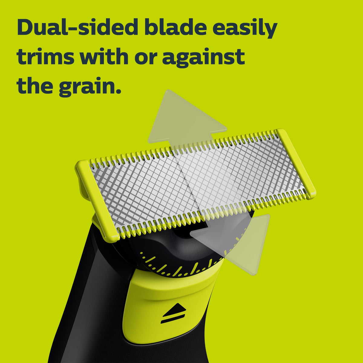 Norelco OneBlade 360 Replacement Blades in use