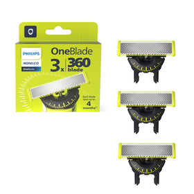 Norelco OneBlade 360 Replacement Blades pack front view