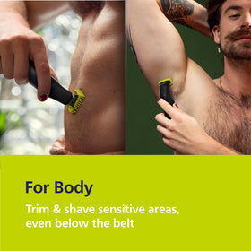 Norelco OneBlade Pro 360 body comb attachment