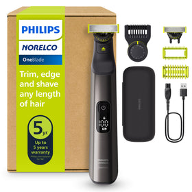 Norelco OneBlade Pro 360 Face + Body Trimmer front view