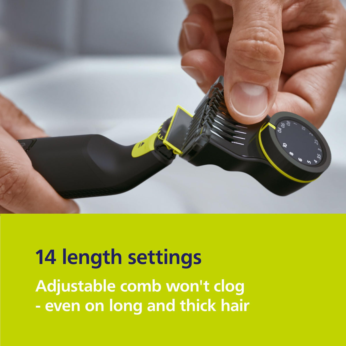 Norelco OneBlade Pro 360 included accessories